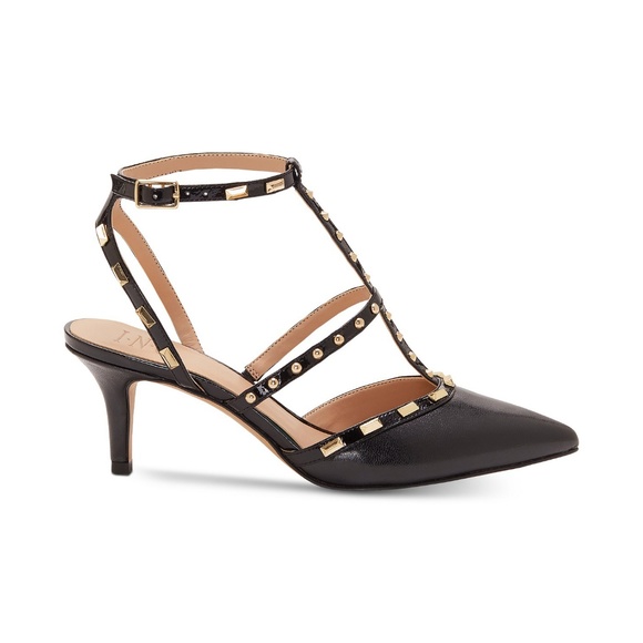 NIB I.N.C Rockstud Low Heel Slingback Pump - Picture 2 of 5